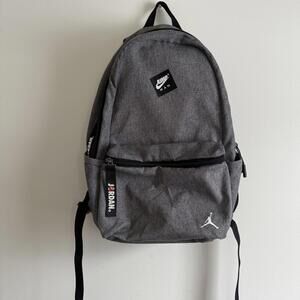 Jordan Backpack Nike Grey One Size Unisex EXCELLENT